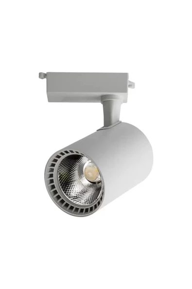 fullreyon 4000 Kelvin 30 Watt Birinci Sınıf Beyaz Kasa Ray Spot 2700 Lümen Modern Ultra Kaliteli Ray Spot ürün görseli 1
