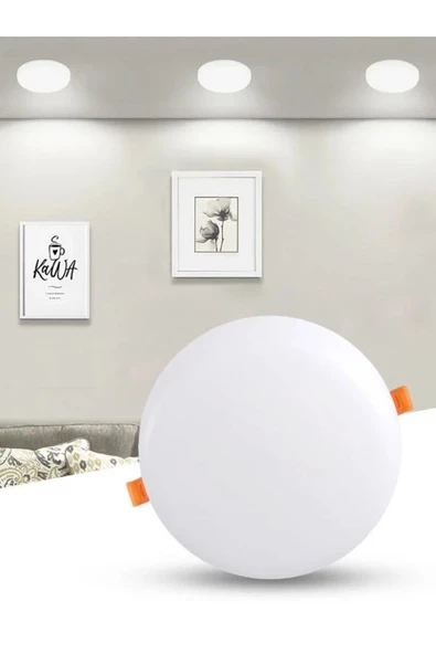 fullreyon 36 Watt, Beyaz Işık, Delik Çapına Ayarlanabilir Modern Tavan Armatürü, Çok Kaliteli Tavan Apliği ürün görseli 1