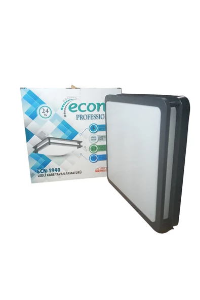 fullreyon 24 Watt Beyaz Işık Ledli Modern Tavan Armatürü, Yeni Nesil Sıva Üstü Led Avize, Şık Tasarım Armatür ürün görseli 1