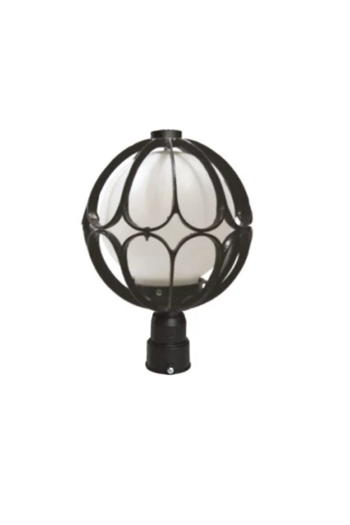 scmarket Full Reyon Papatya Yuvarlak Direk Üstü Bahçe Armatürü (4-6 CM ÇAPINDA YUVARLAK BORULAR İÇİN UYGUN.) ürün görseli 1