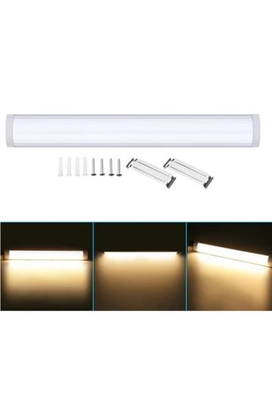 fullreyon Günışığı 3000K, 36 Watt, 120 Cm, Ultra Kaliteli,  Led Bant Armatür, Birinci Sınıf Led Armatür ürün görseli 1