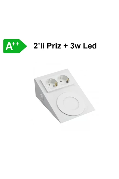 Handmade XL Mutfak Aydınlatma Tezgah Altı Led Prizli Led Aydınlatma Armatür ürün görseli 1