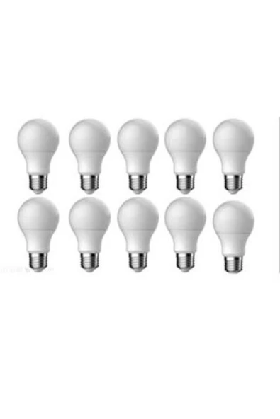 LOSST 10 Adet Led Ampul 10 Watt Beyaz Işık ürün görseli 1