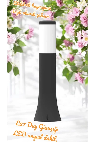 fullreyon 10 Watt Günışığı, 54 Cm Bahçe Duvar, Çim, Yürüyüş Yolu Armatürü, Bahçe Aydınlatma Apliği, Armatür ürün görseli 1