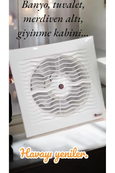 fullreyon 150'lik, Ultra Kaliteli, Tak&Unut Banyo, Tuvalet, Kiler Aspiratörü, Hava Yeniler Koku Alır Aspiratör ürün görseli 1
