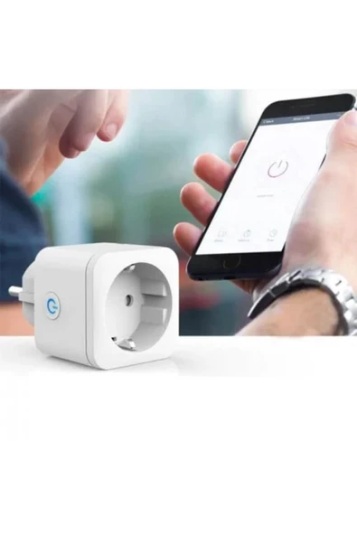 fullreyon Uzaktan Telefonla Kumanda Edilen Akıllı Priz,  Unutkan Tembel Prizi Evham Vesvese Giderici Wifi Priz ürün görseli 1