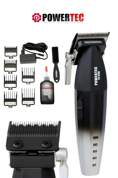 Powertec TR-4100 Profesyonel Saç Sakal Tıraş Makinesi ürün görseli 1