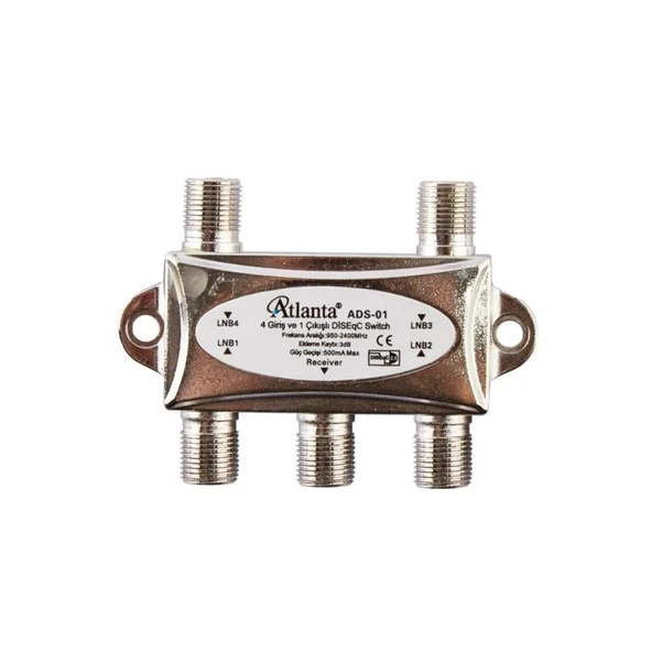 ADS-01 1x4 1/4 DiSEqC Switch ürün görseli 1
