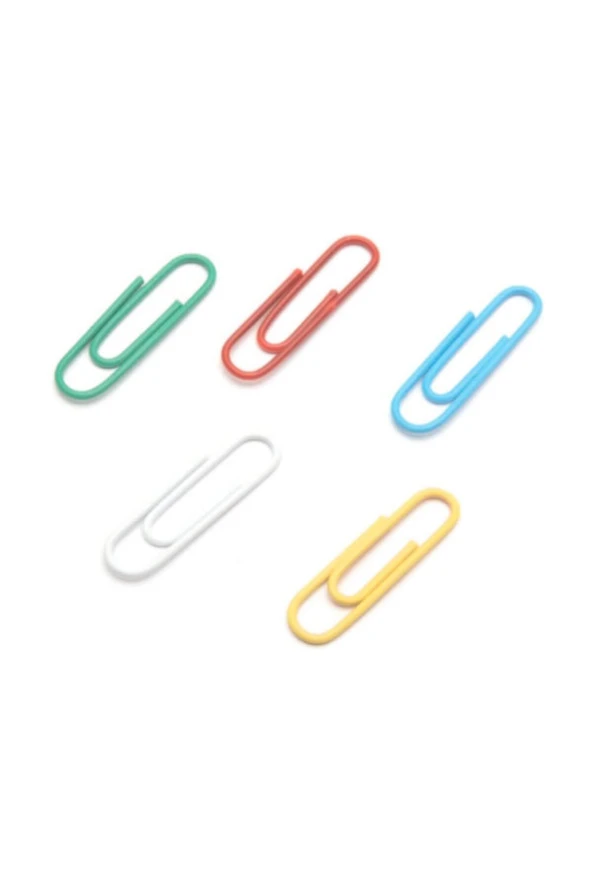 Mas 280 Renkli Ataş Plastik Kaplı Boy 28 Mm (36 Paket) ürün görseli 1