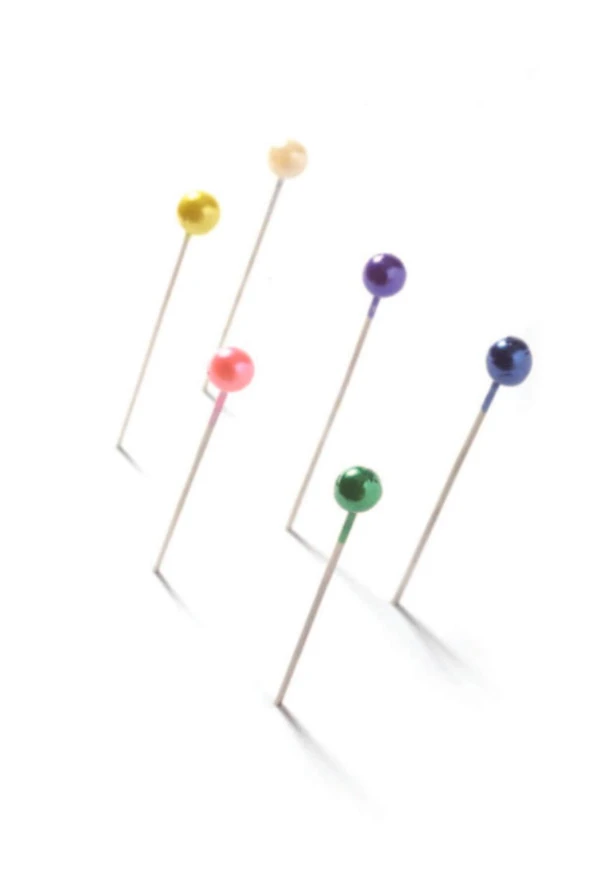 Mas Toplu İğne Renkli Başlı 32 MM (36 Paket) ürün görseli 1