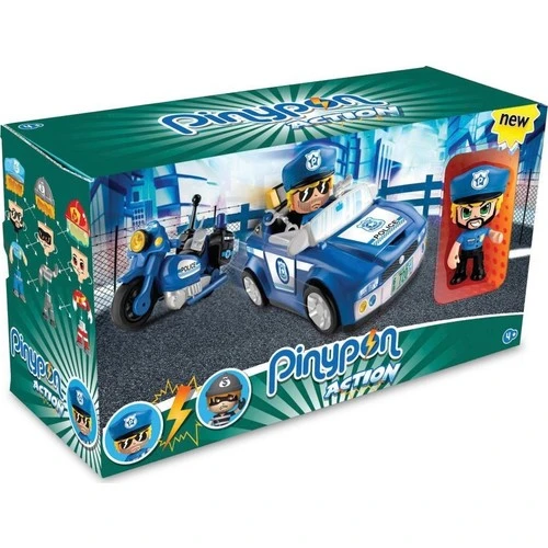 Giochi Preziosi Pinypon Action Süper Polis ve Arabası - PNC02000 ürün görseli 1