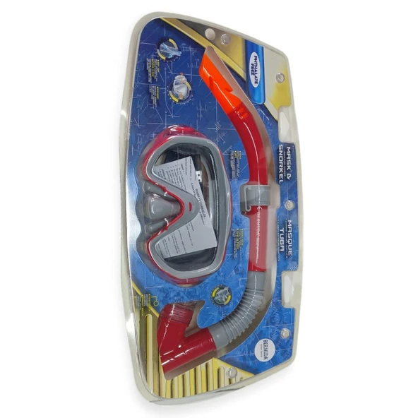 Maske Snorkel Set Almira - 2303A/121CSB - Resim 3