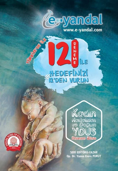 Kadın Hastalıkları ve Doğum YDUS 12 Deneme Kitabı ürün görseli 1