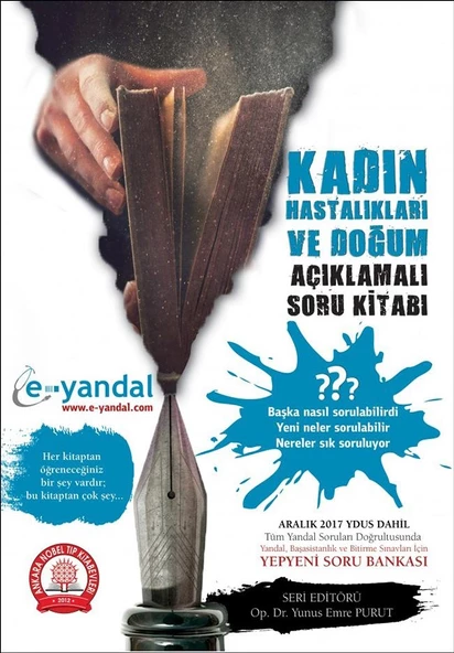 Kadın Hastalıkları ve Doğum Yandal Açıklamalı Soru Kitabı ürün görseli 1