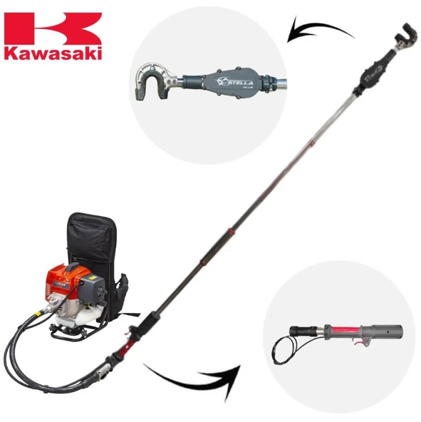Kawasaki TJ53 Motorlu SP-900 Zeytin Hasat Makinası ürün görseli 1