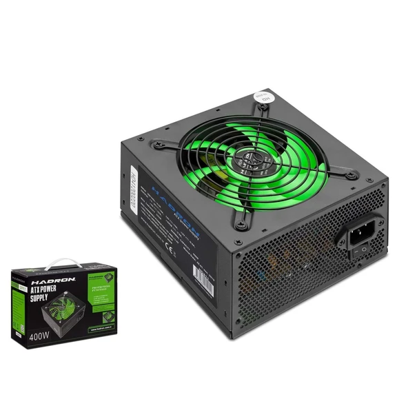HADRON HD411 400W Power Supply Güç Kaynağı 12cm Fan ATX ürün görseli 1