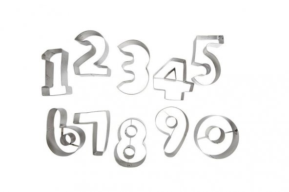 Porland Soft Numbers Kurabiye Kalıbı ürün görseli 1