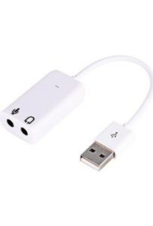 Bilgisayar USB 2.0 Harici 7.1 Kablolu Ses Kartı 3D ürün görseli 1