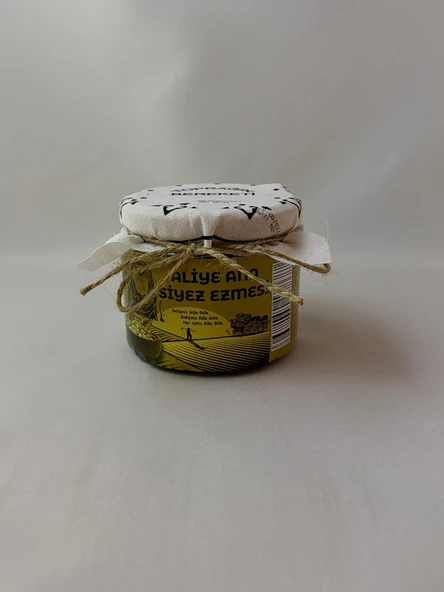 Siyez Ezmesi Sade 300 Gr Cam - Resim 2