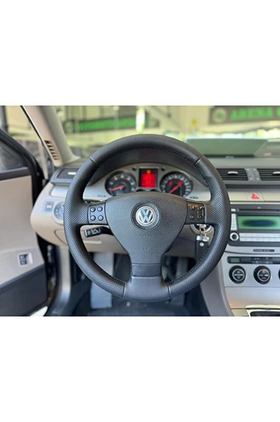 Volkswagen Golf 5 Uyumlu Araca Özel Direksiyon Kılıfı (NOKTA DÜZ) ürün görseli 1