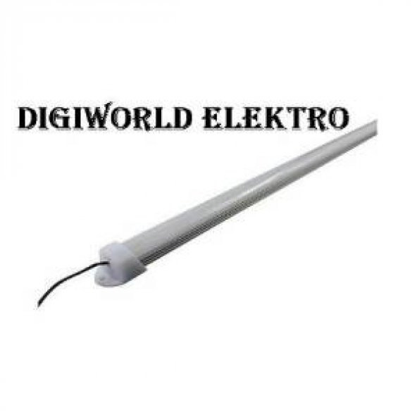 5630 5730 4014 Bar Led Boş Kasa 1Mt. Opak Beyaz Kapaklı ürün görseli 1