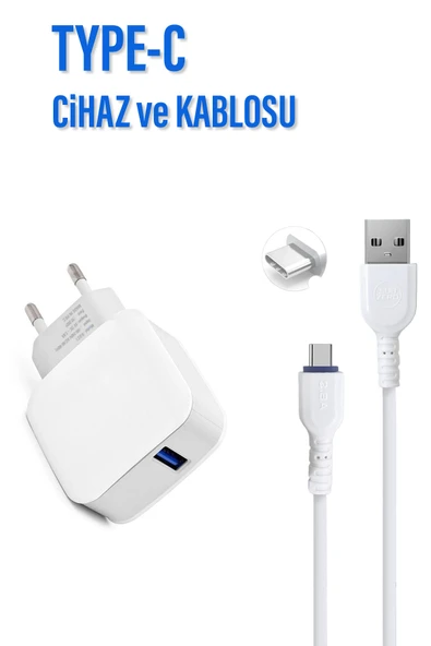 Samsung Galaxy C7 Pro (SM-C7010) Şarj Aleti ve Type-C Kablo ürün görseli 1
