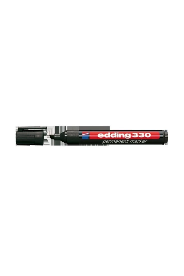 Edding Siyah Permanent Markör Kalemi 10 Lu Ed33001 (1 Paket 10 Adet) ürün görseli 1