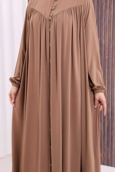 Robalı Britli Ferace 6022 Taba - Resim 5