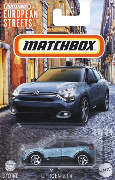 Matchbox European Streets CiTROEN e-C4 - HVV42 ürün görseli 1
