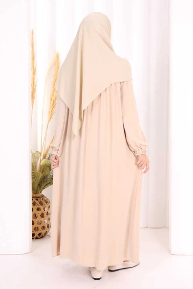 Bebekli Anne Elbisesi 3896 Taş - Resim 4