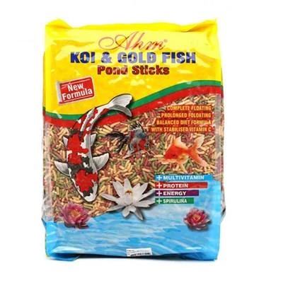 Ahm Koi Goldfish Mix Pond Sticks Balık Yemi 1 KG ürün görseli 1