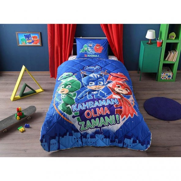 Taç Pj Masks Yorgan Seti ürün görseli 1