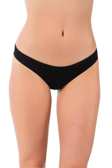 5 Adet Lüx Drm Bayan Bambu Düşük Bel Bikini Külot Slip 3140 ürün görseli 1