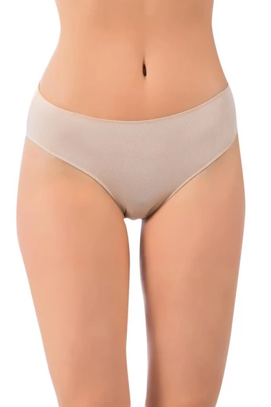 5 Adet Lüx Drm Bayan Bambu Yüksek Bel Bikini Külot Slip 3150 ürün görseli 1