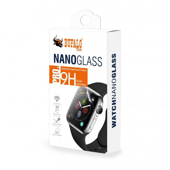 Bufalo Fitbit Ionic 38mm FlexiGlass Nano Ekran Koruyucu - Resim 3