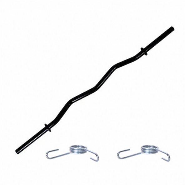 120 cm Siyah Z Bar (Z-Bar) + 2 adet yay ürün görseli 1