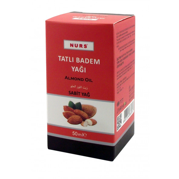 Tatlı Badem Yağı 50 ml Nurs Lokman Hekim ürün görseli 1