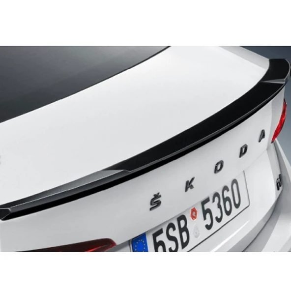 AUTOGP Skoda octavia bagaj üstü spoiler pianoblack boyalı vrs 2020+ ürün görseli 1