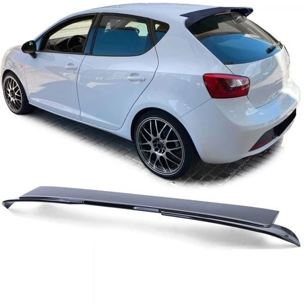 AUTOGP Seat ibiza bagaj üstü spoiler pianoblack boyalı 2008 / 2017 ürün görseli 1
