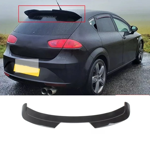 AUTOGP Seat leon bagaj üstü spoiler pianoblack boyalı 2005 / 2012 ürün görseli 1