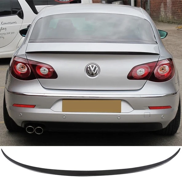AUTOGP Vw passat cc bagaj üstü spoiler pianoblack boyalı ürün görseli 1
