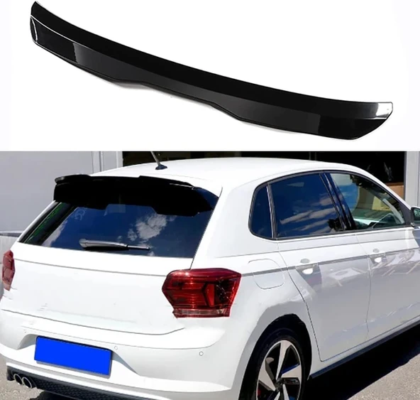AUTOGP Vw polo aw gti bagaj üstü spoiler pianoblack boyalı 2018 / 2022 ürün görseli 1