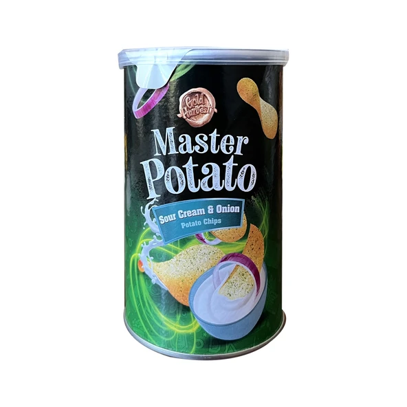 Master Potato Soğanlı & Ekşi Kremalı Cips 60 Gr x 6 Adet - Resim 3