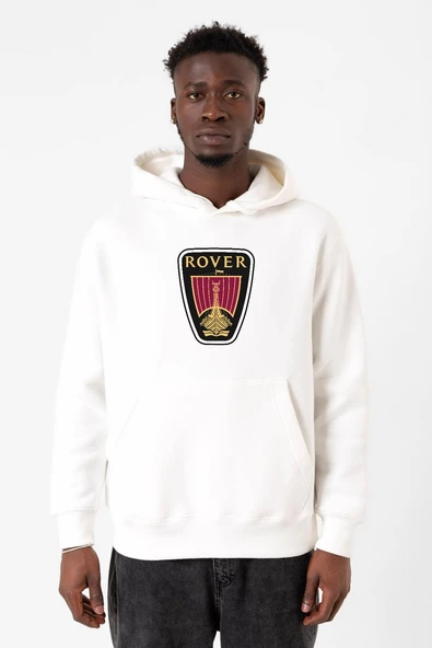 Vikings Rover Amblem Beyaz Erkek 3ip Kapşonlu Sweatshirt ürün görseli 1