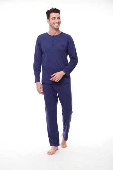 Pijadore 1400 Erkek Uzun Kollu Pijama Takım ürün görseli 1