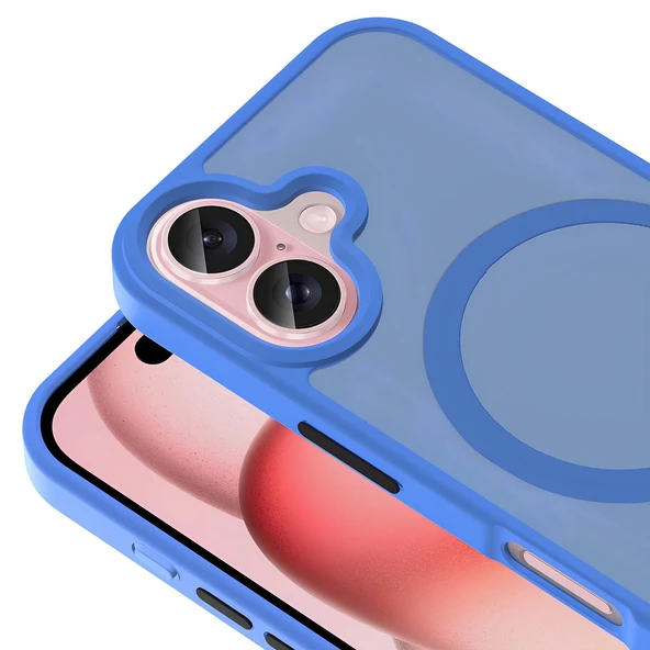 iPhone 16 Plus 6.7'' Linch Magsafe Kapak - Resim 3