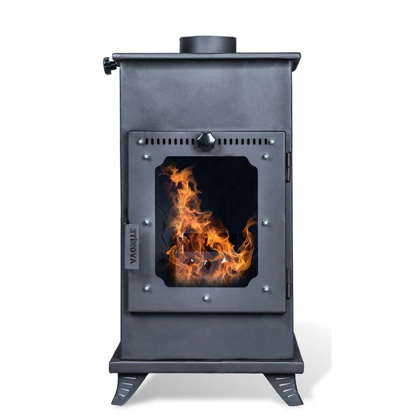 Etinova M004 Mini Şömine Pelet Sobası ( Fırınsız) ürün görseli 1