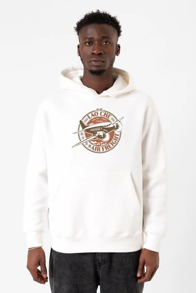 Indiana Jones Lao Che Air Freight Beyaz Erkek 3ip Kapşonlu Sweatshirt ürün görseli 1