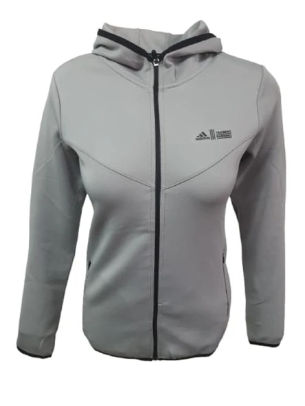 Adidas A0796 Kadın Scuba Kapüşonlu Tam Fermuarlı Sweatshirt ürün görseli 1
