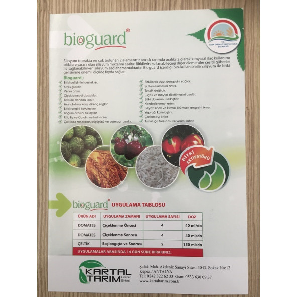 Bioguard (250cc) - Resim 2